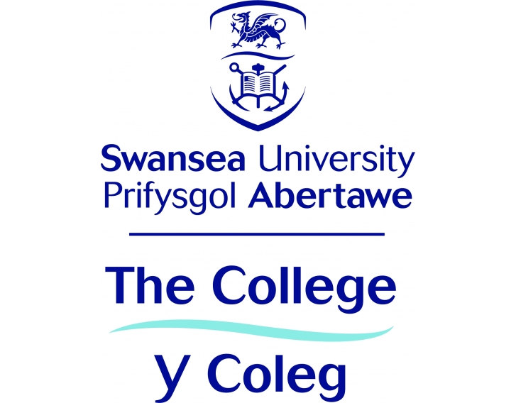 The College Logo (stacked v1) Blue